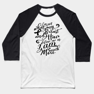 'I Am So Much More' Cancer Awareness Shirt Baseball T-Shirt